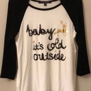 Women's Size XS One Clothing Three-Quarter Sleeve Top